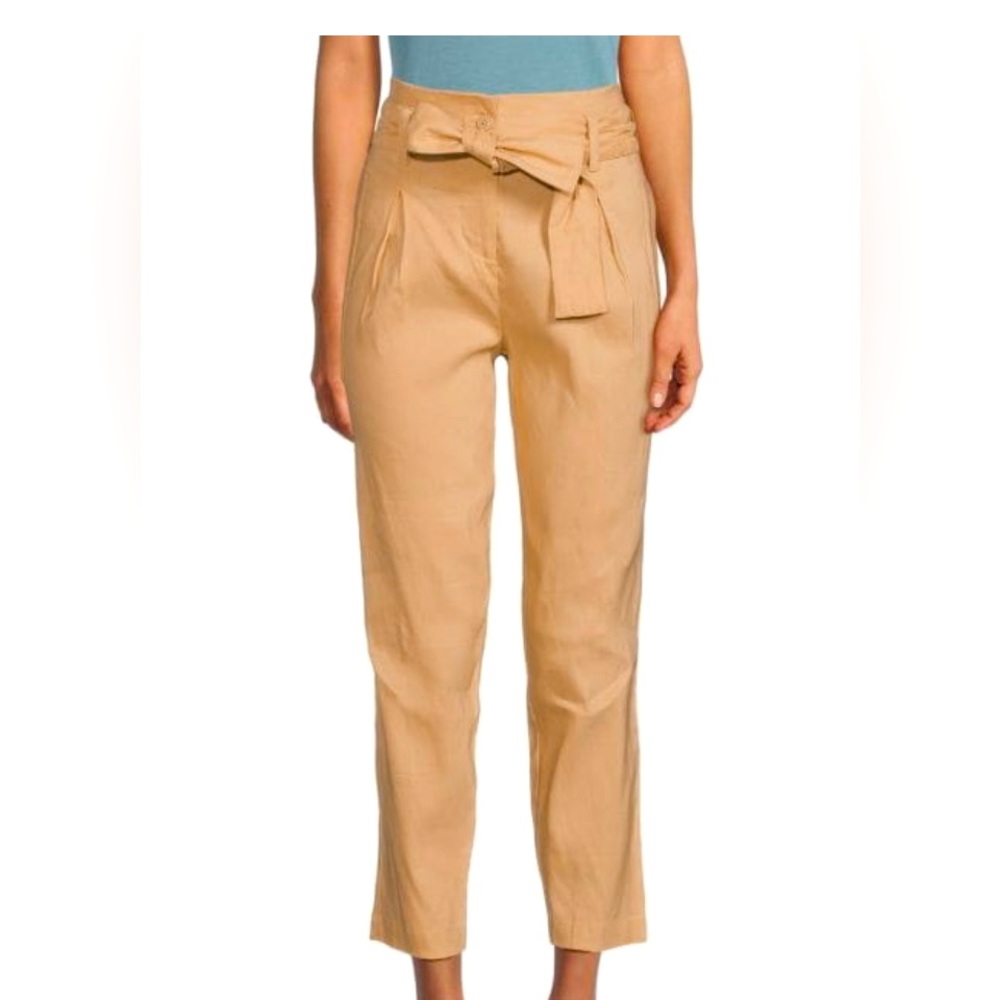 NWT CALVIN KLEIN High Rise Cargo Pants Women Size 12